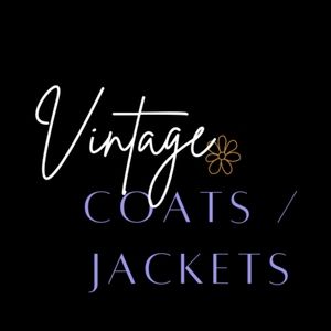 Vintage Coats / Blazers